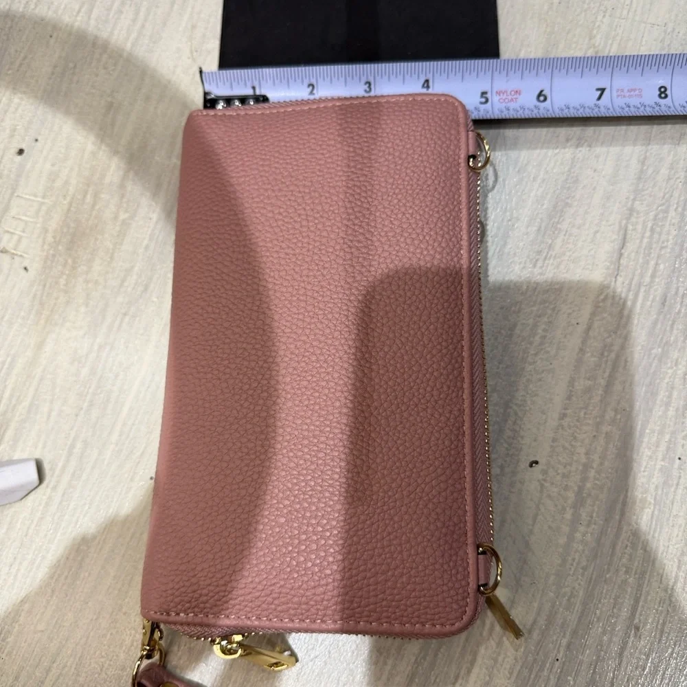 Chic Rose Gold Wristlet Clutch